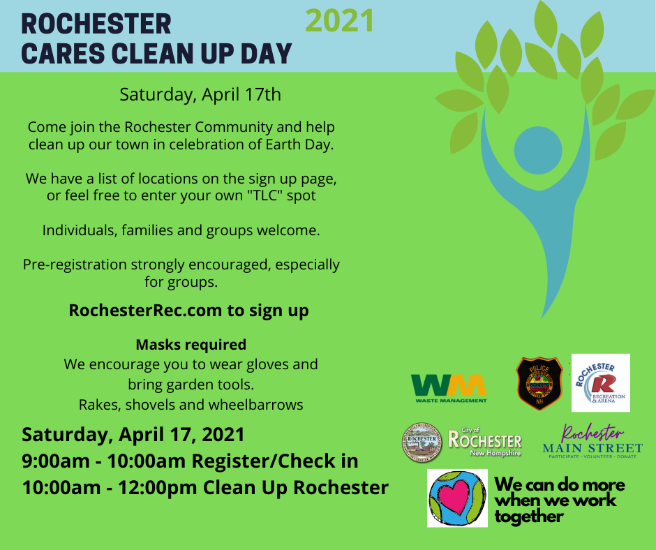 Rochester Cares Clean Up Day
