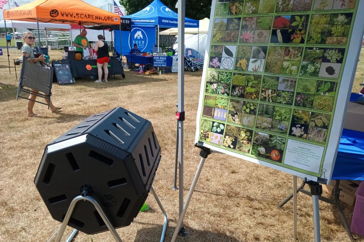 Conservation Commission booth at the 2024 Lilac Family Fun Festival.