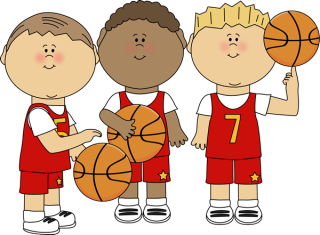 3 boy basketball players