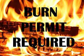 Burn Permits Required