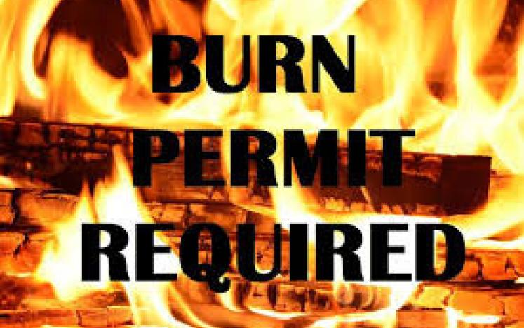 Burn Permits Required